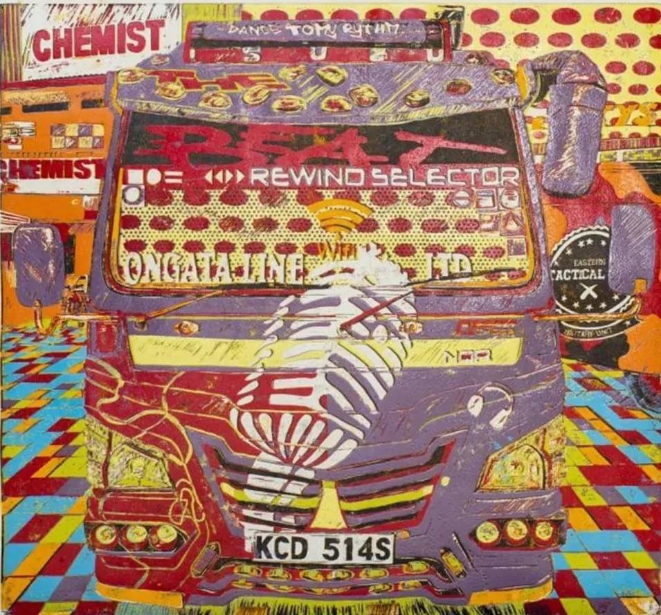 Beat Port - Ongata Line Transporters matatu art print by Dennis Muraguri